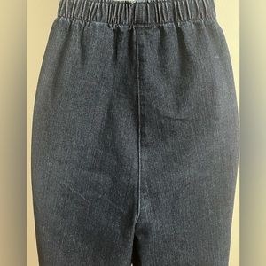 Baggy petite denim stretchy vintage jean